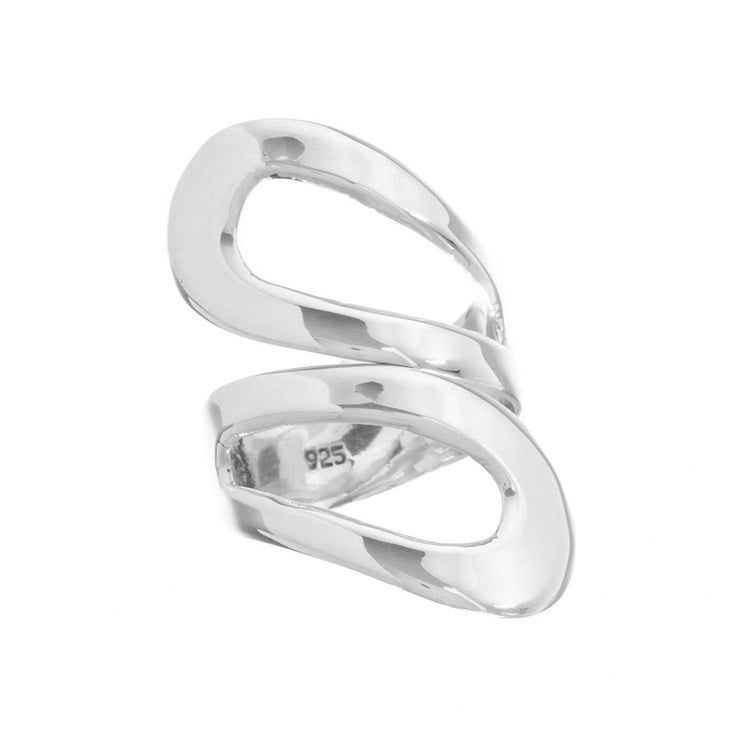 Anillo de Plata Calado en espial