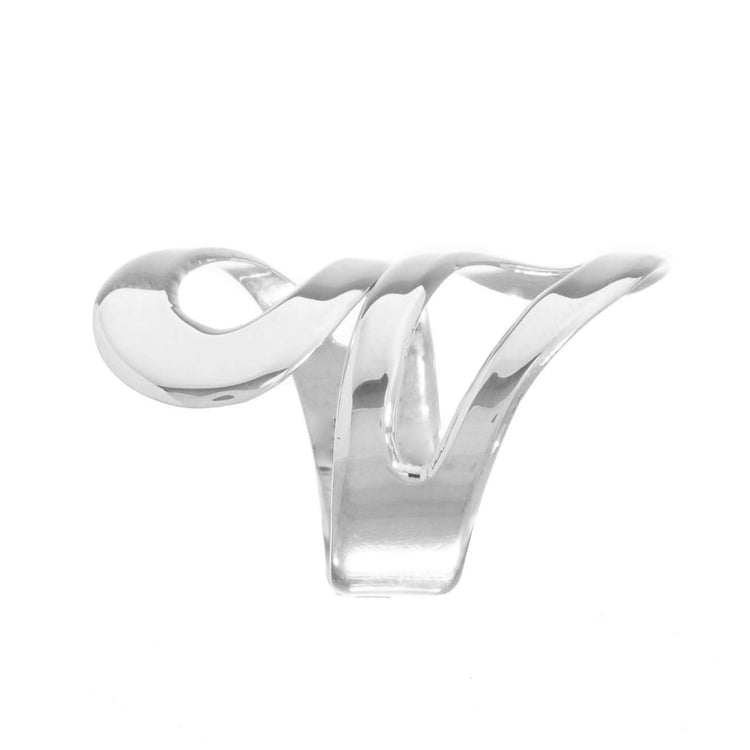 Anillo de Plata Calado en espial