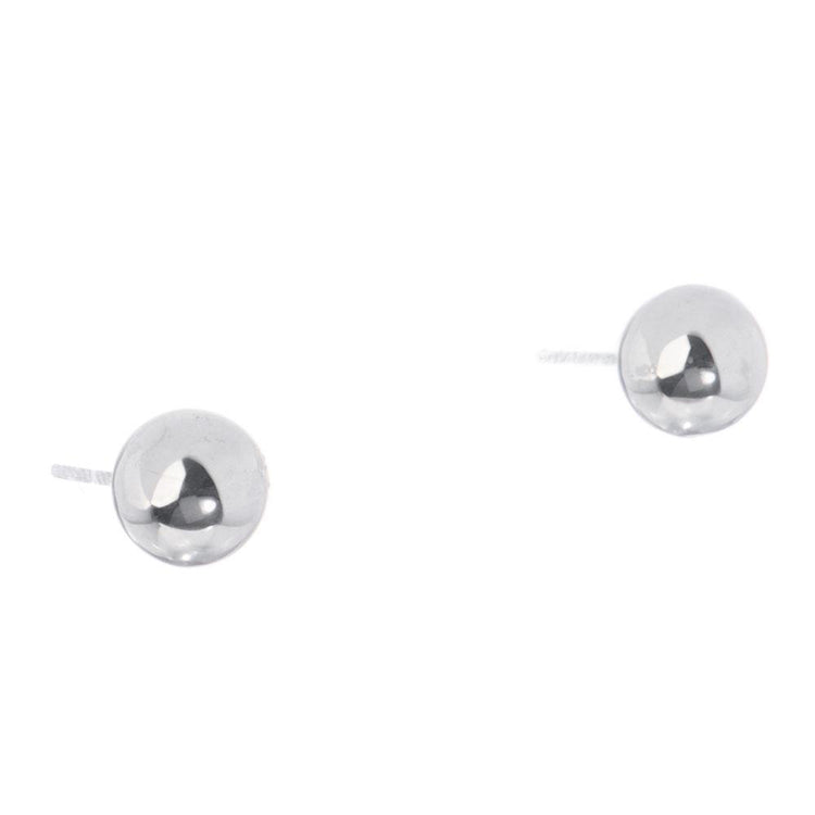 Aretes esfera de Plata mediana