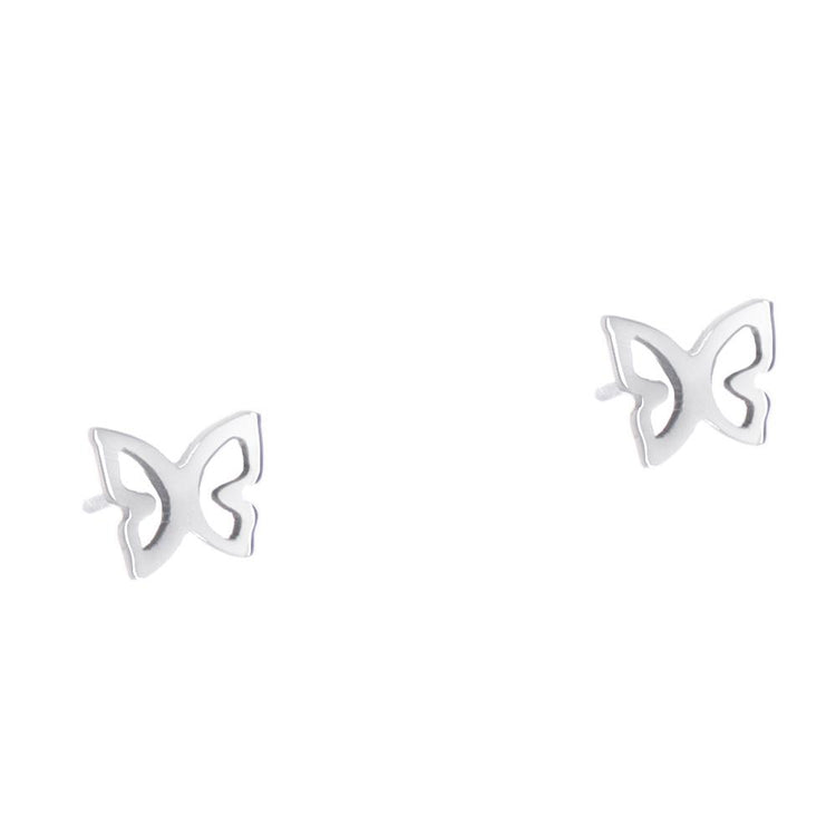 Aretes de Maripositas Cloé de Plata