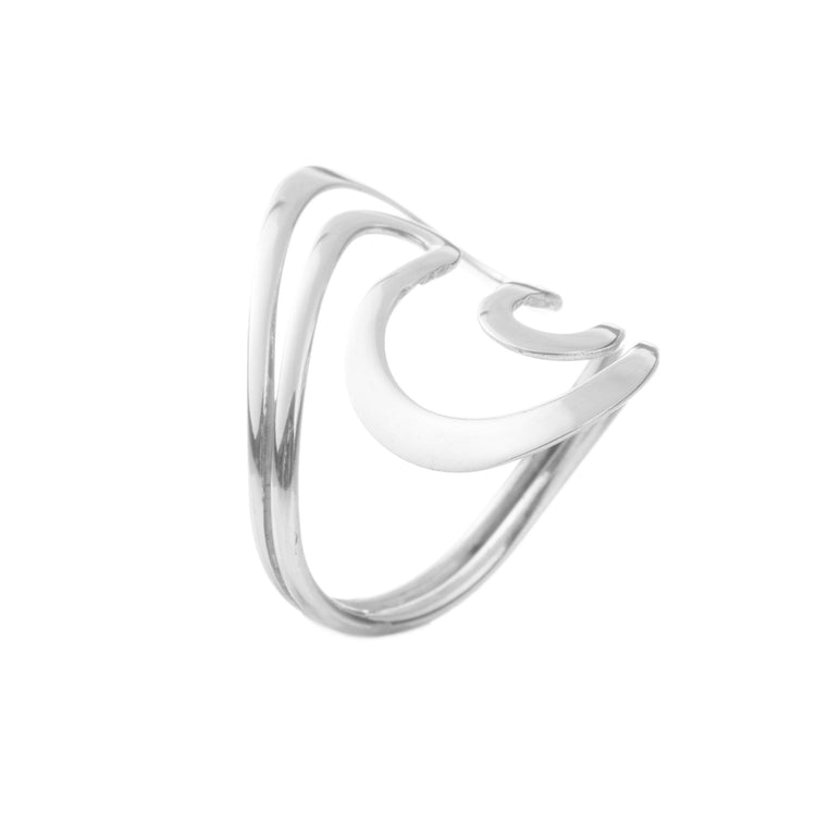 Anillo "S" de plata  de plata mexicana