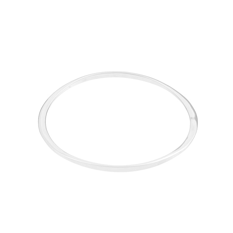 Two silver corners Irregular bracelet