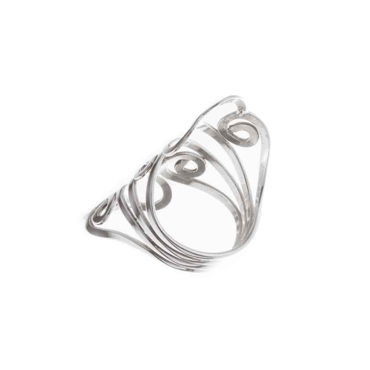 Anillo de Plata corte Barroco