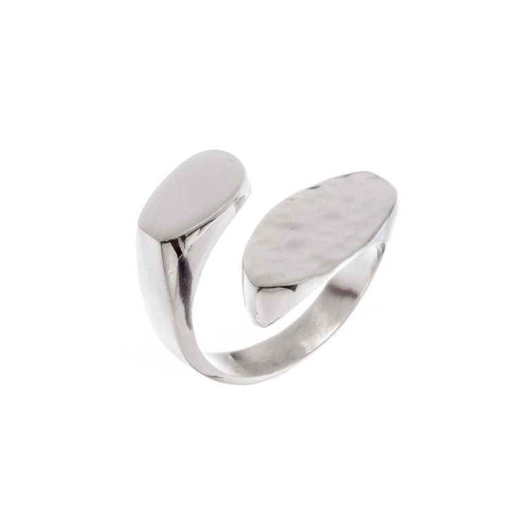 Anillo de Plata Óvalos encontrados