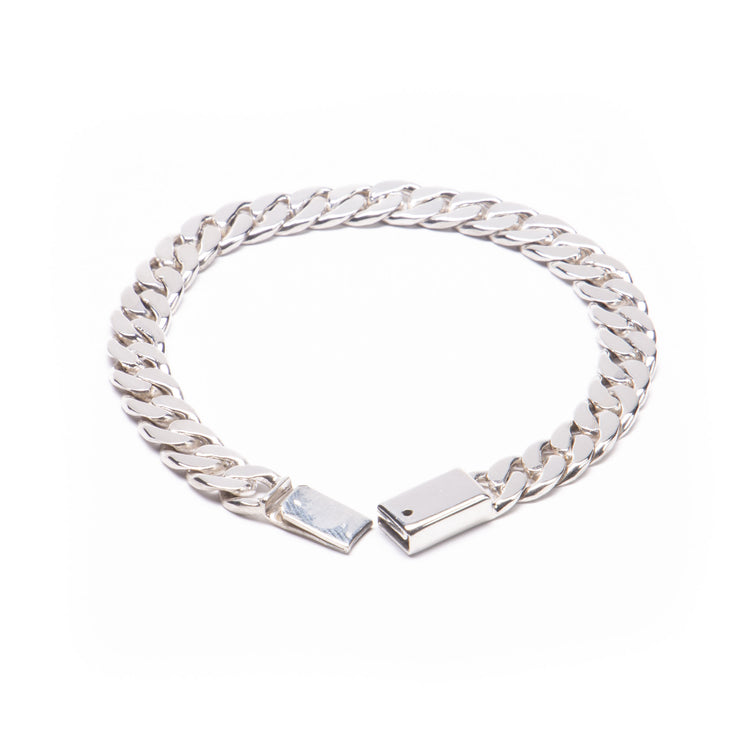 Esclava tipo cubana de plata mexicana