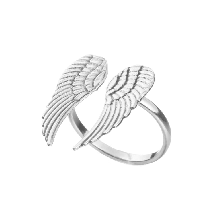 Anillo de Alas  de plata mexicana