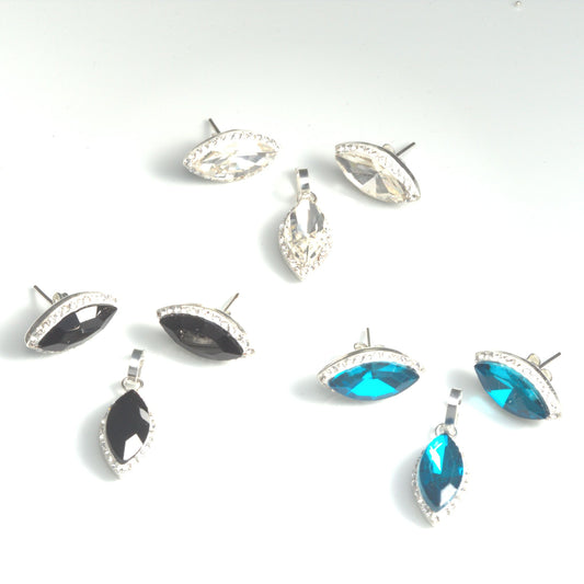 (Varios) Juego zirconia semilla mediana huichol