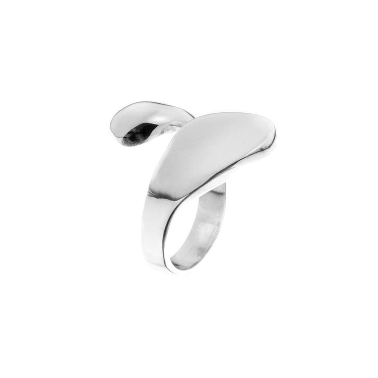 Anillo de Plata barra Oval