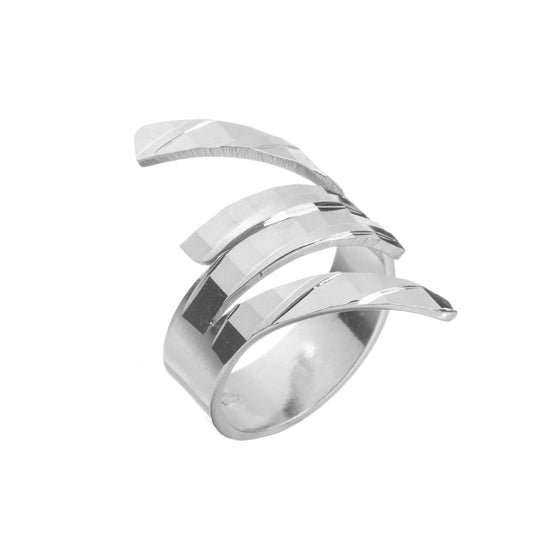 Anillo de peine de plata mexicana