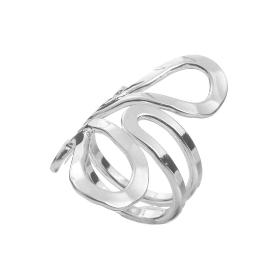 Anillo mariposa de plata mexicana