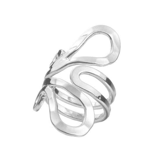 Anillo mariposa de plata mexicana