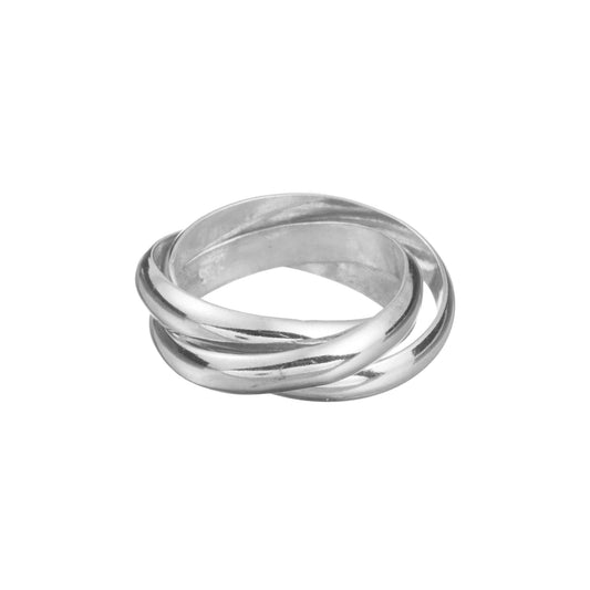 Anillo fin de semana  de plata mexicana