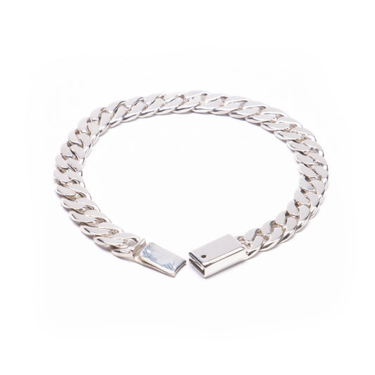 Esclava tipo cubana de plata mexicana