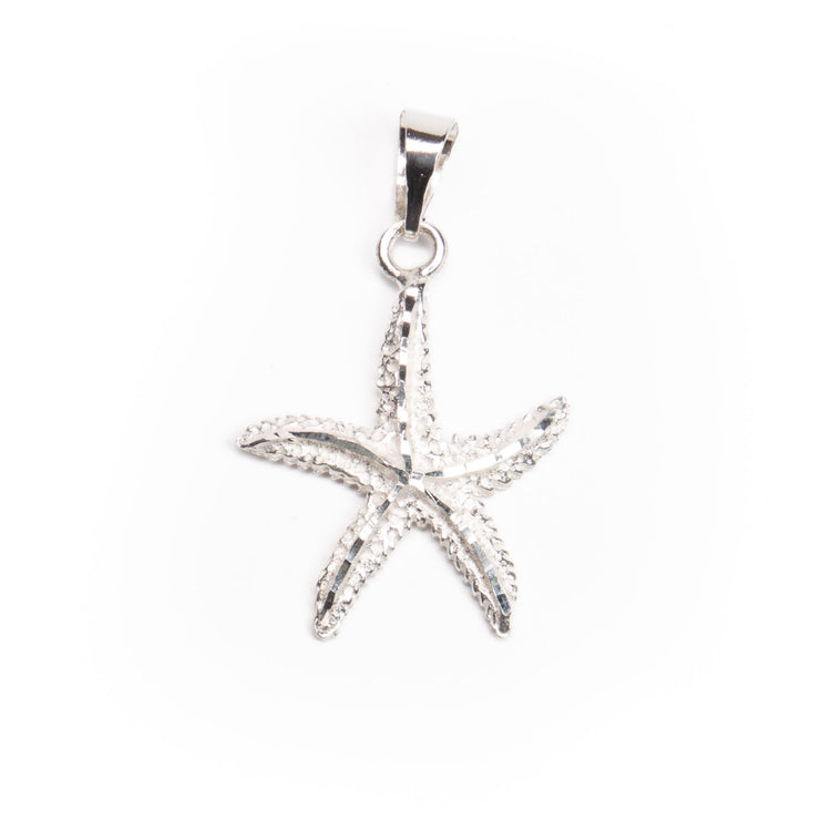 Dije estrella de Mar de plata mexicana