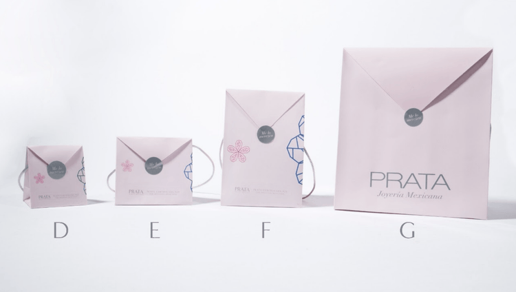 Bolsas de regalo Prata Joyería